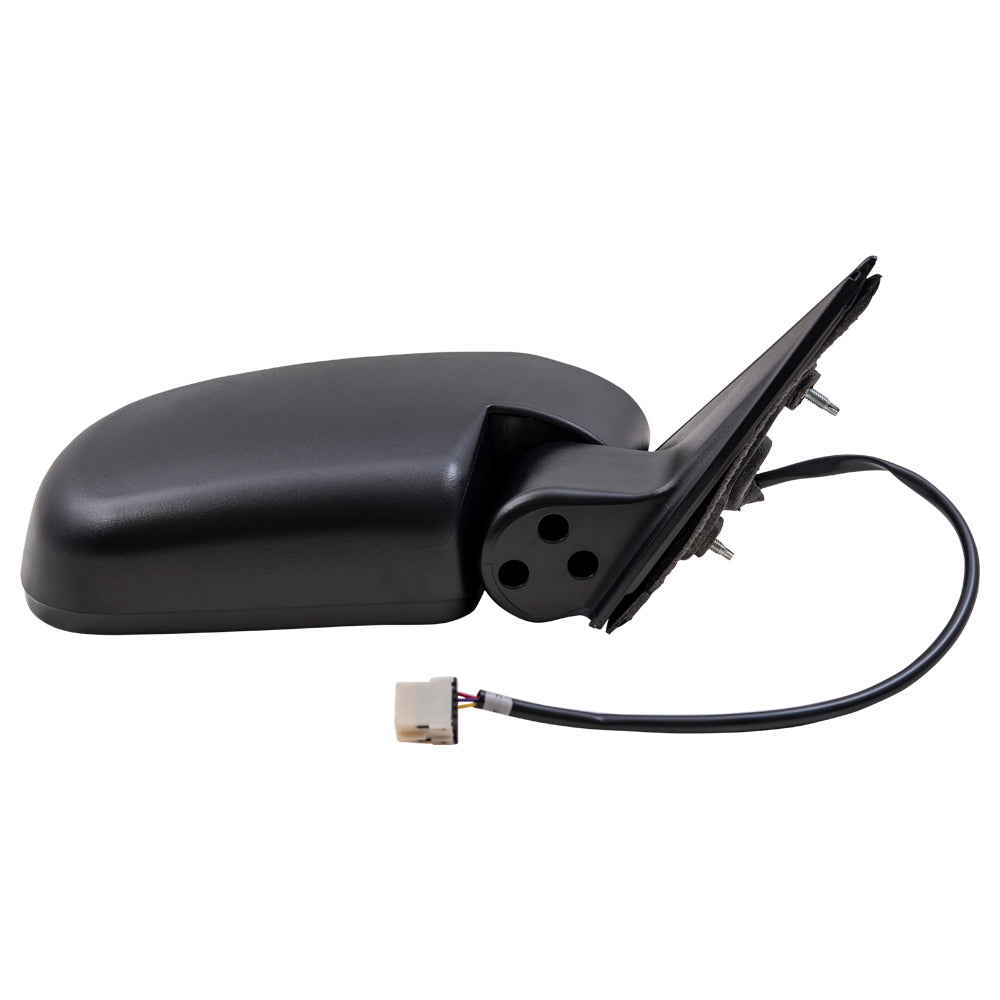 Brock Replacement Driver and Passenger Set Power Side Door Mirrors with Plastic Base Compatible with Blazer Jimmy Bravada Envoy S10 Pickup Sonoma