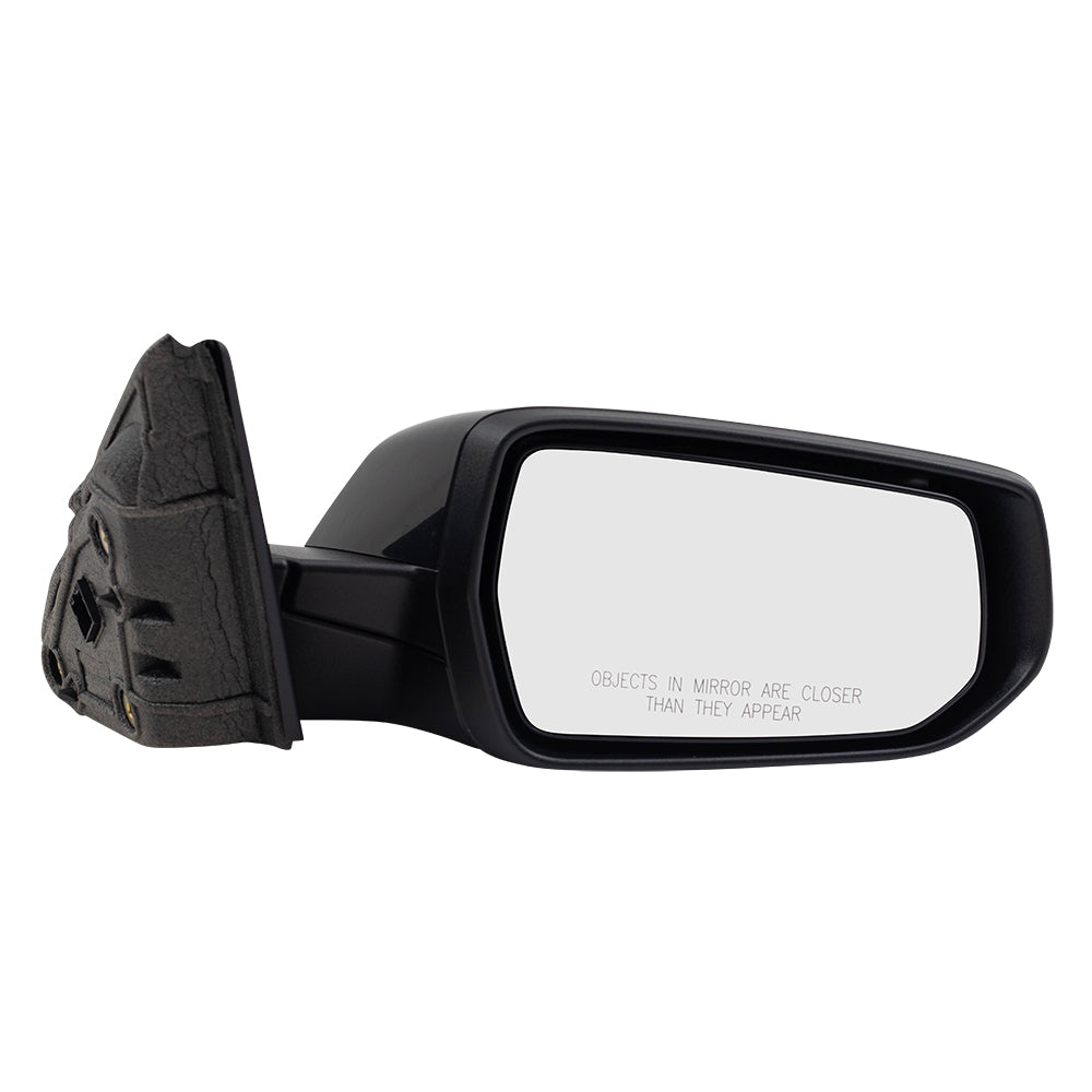 Brock Replacement Set Power Side Door Mirrors Heated Signal Compatible with 2016-2019 Malibu