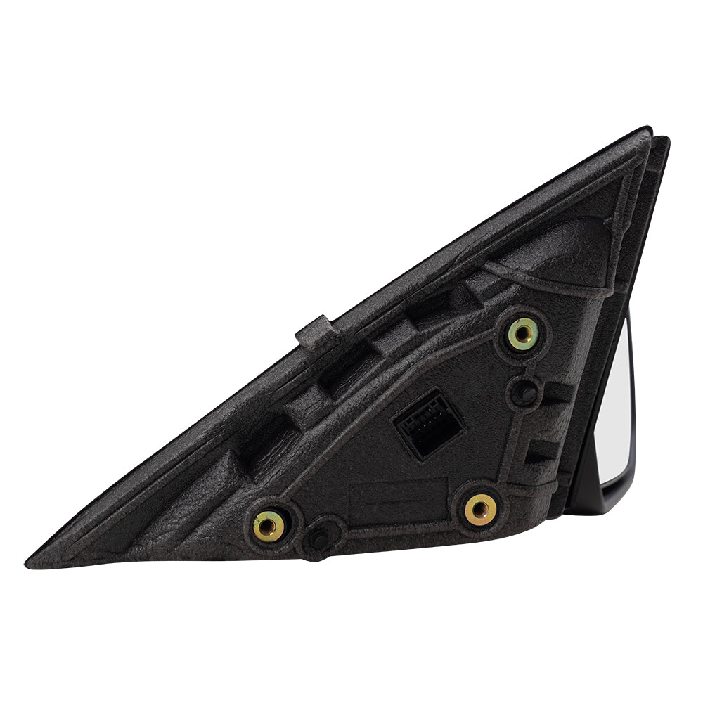 Brock Replacement Set Power Side Door Mirrors Heated Signal Compatible with 2016-2019 Malibu