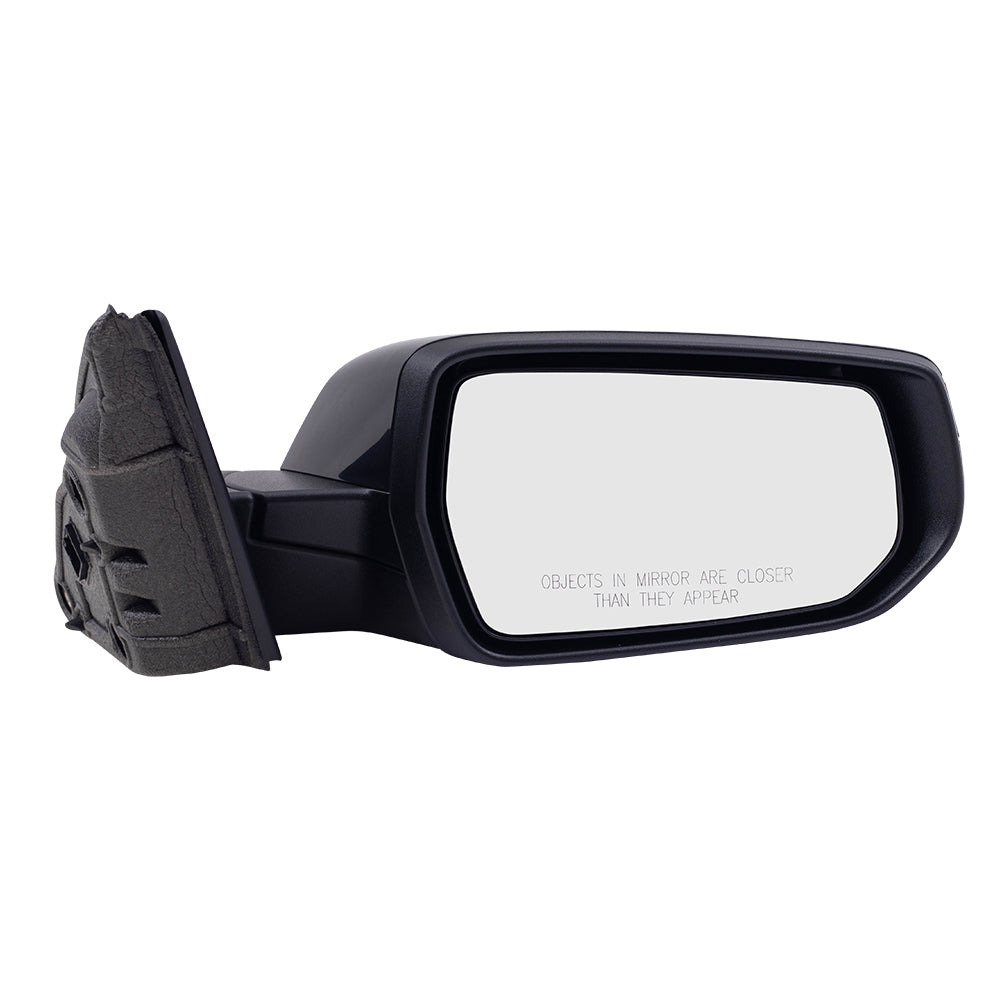 Brock Replacement Set Power Side Door Mirrors Heated Signal Memory Compatible with 2016-2019 Malibu