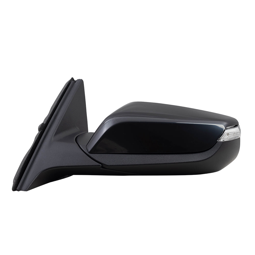 Brock Replacement Driver Power Side Door Mirror Heated Signal Memory Compatible with 2016-2019 Malibu
