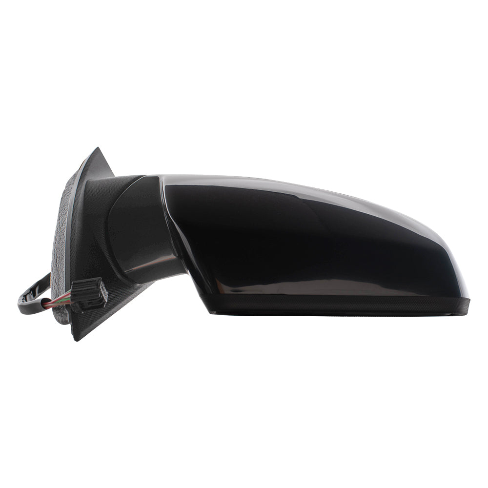 Brock Replacement Driver and Passenger Heated Memory Blind Spot Detection Mirrors Compatible with 16-17 Equinox 15-17 Terrain 23219864 23219865