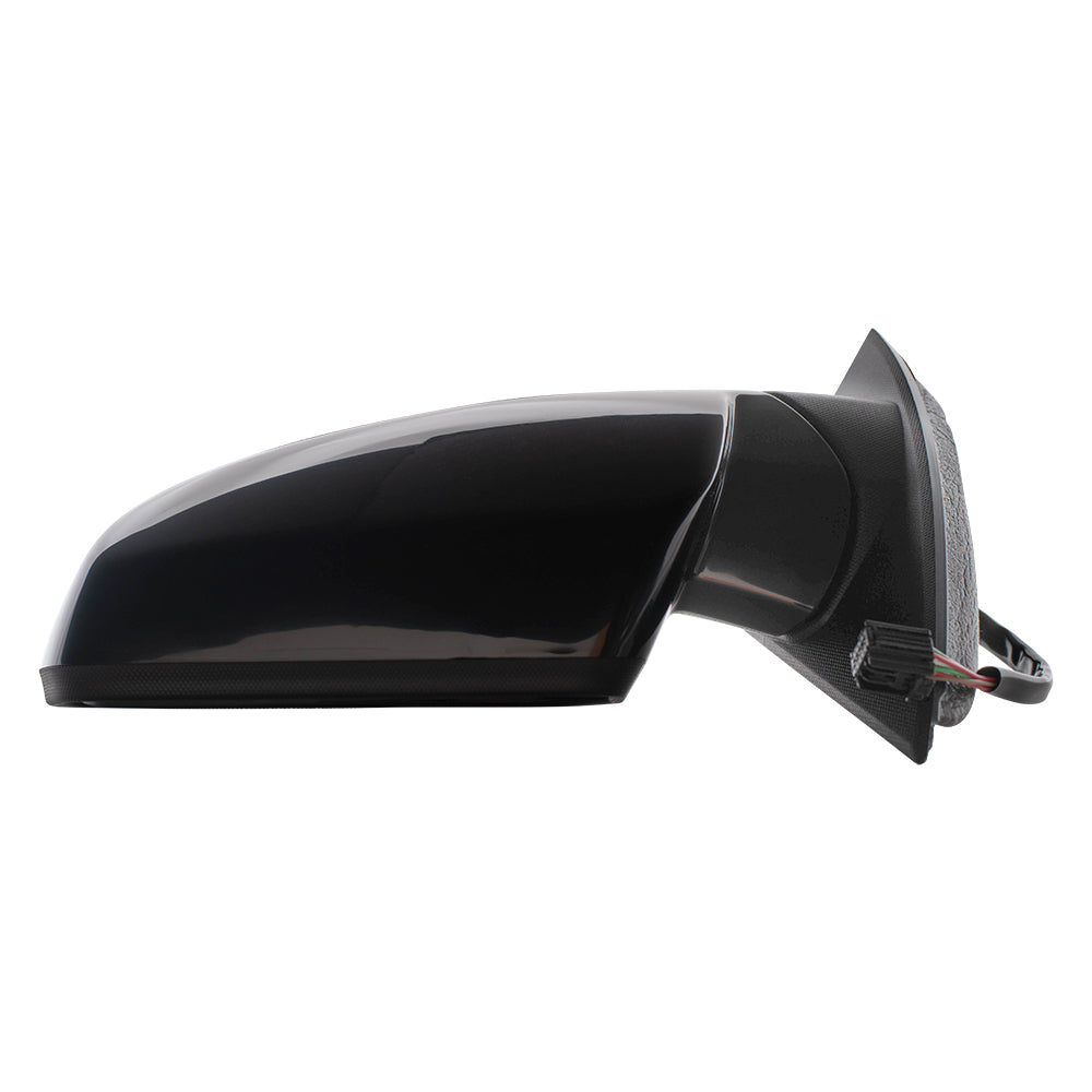 Brock Replacement Driver Power Heated Memory Blind Spot Detection Mirror Compatible with 2016-2017 Equinox 2015-2017 Terrain 23219864