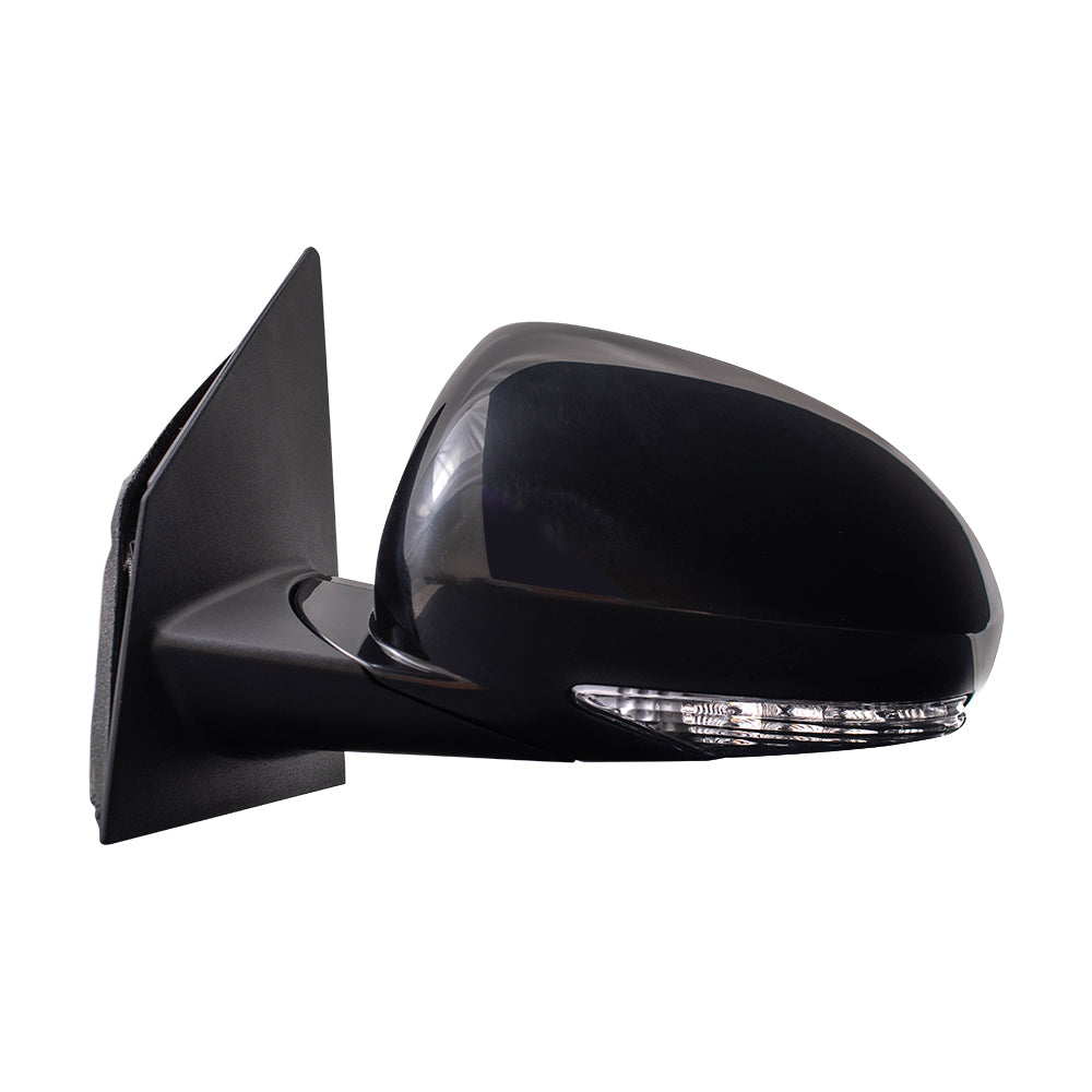 Brock Replacement Driver's Power Mirror Manual Folding Heated w/ Signal BSD Memory Compatible with 13-17 Enclave 22823953