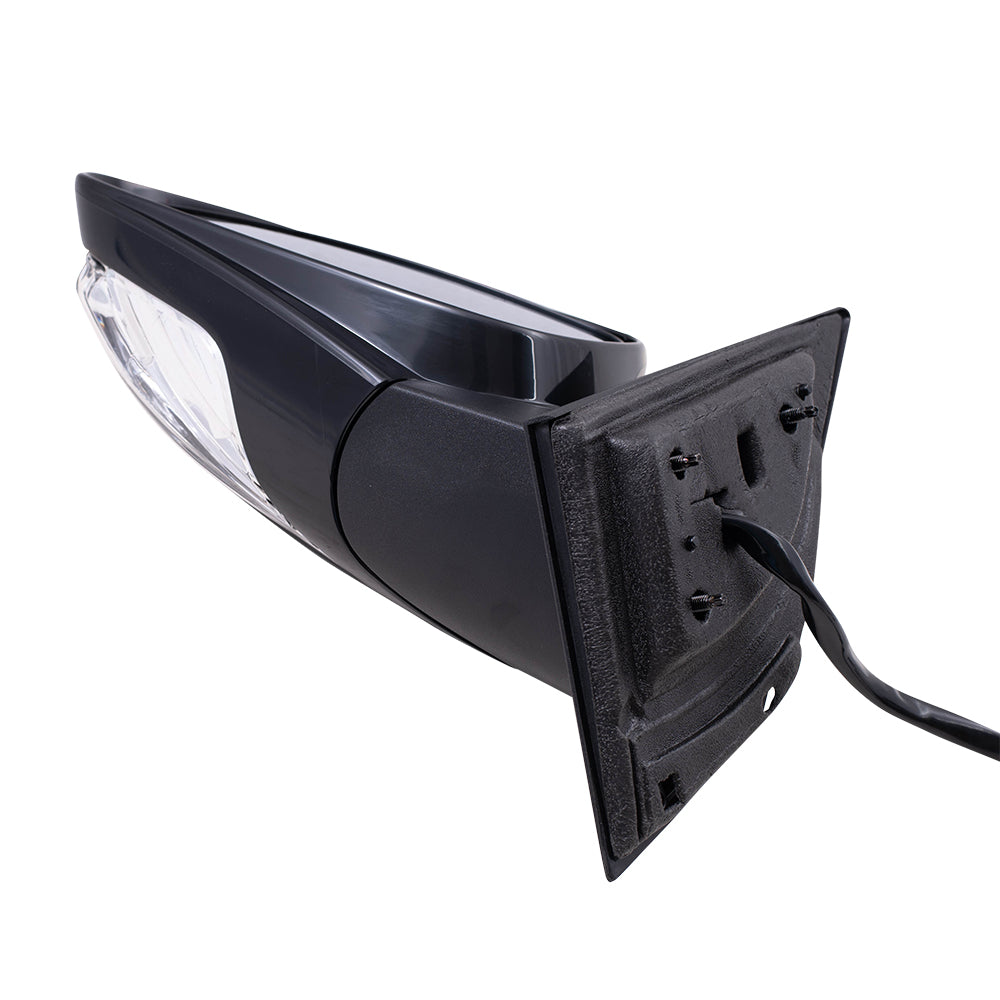 Brock Replacement Driver's Power Mirror Manual Folding Heated w/ Signal BSD Memory Compatible with 13-17 Enclave 22823953