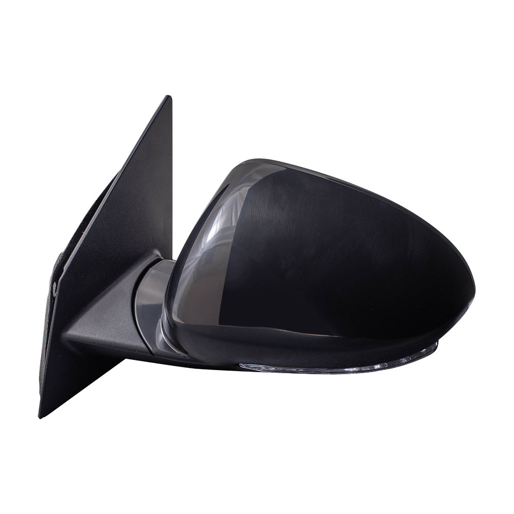 Brock Replacement Driver's Power Mirror Manual Folding Heated w/ Signal BSD Memory Compatible with 13-17 Enclave 22823953