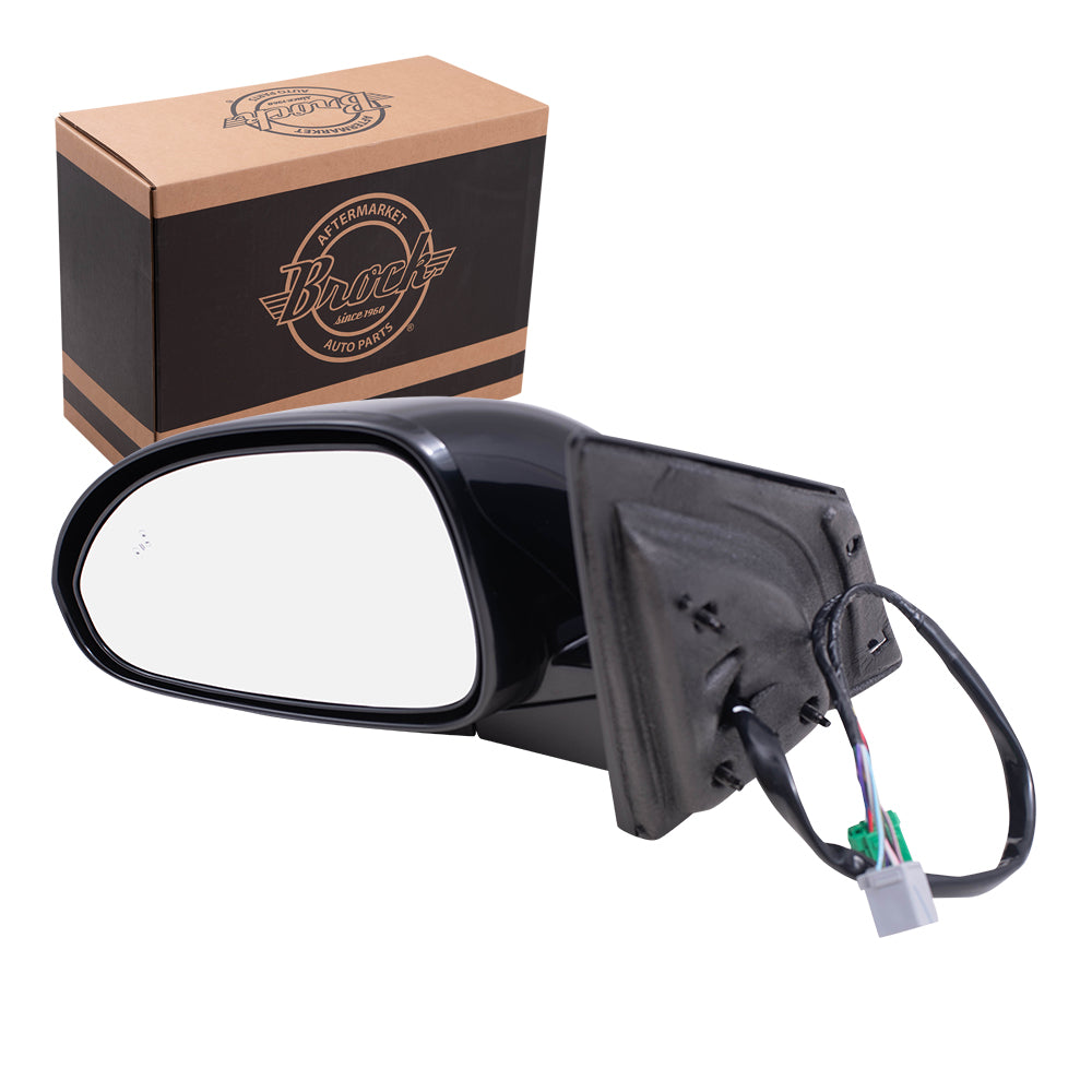 Brock Replacement Driver's Power Mirror Power Folding Heated w/ Signal BSD Memory Compatible with 13-17 Enclave 84216776