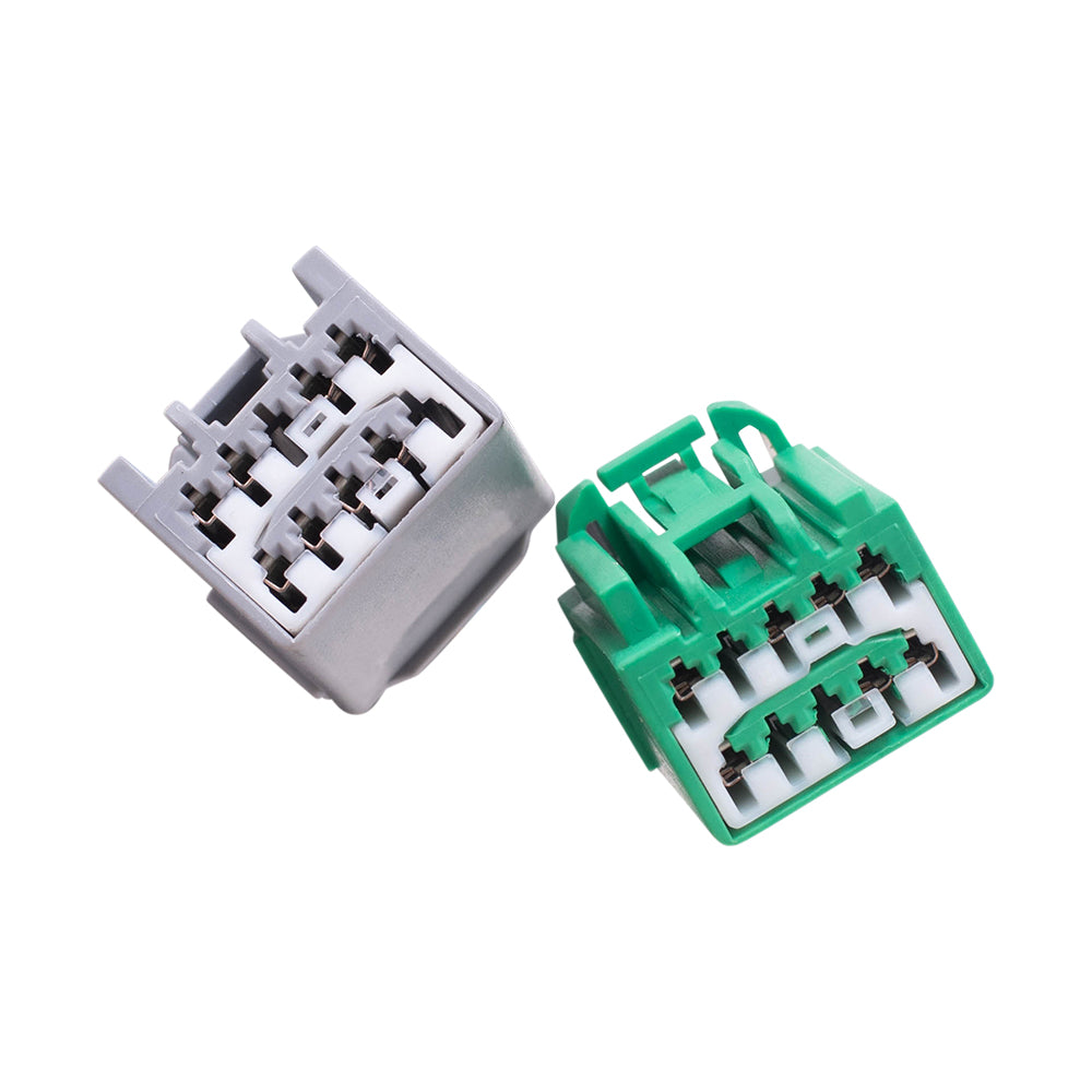 Brock Replacement Driver's and Passenger's Power Mirror Power Folding Heated w/ Signal BSD Memory Compatible with 13-17 Enclave