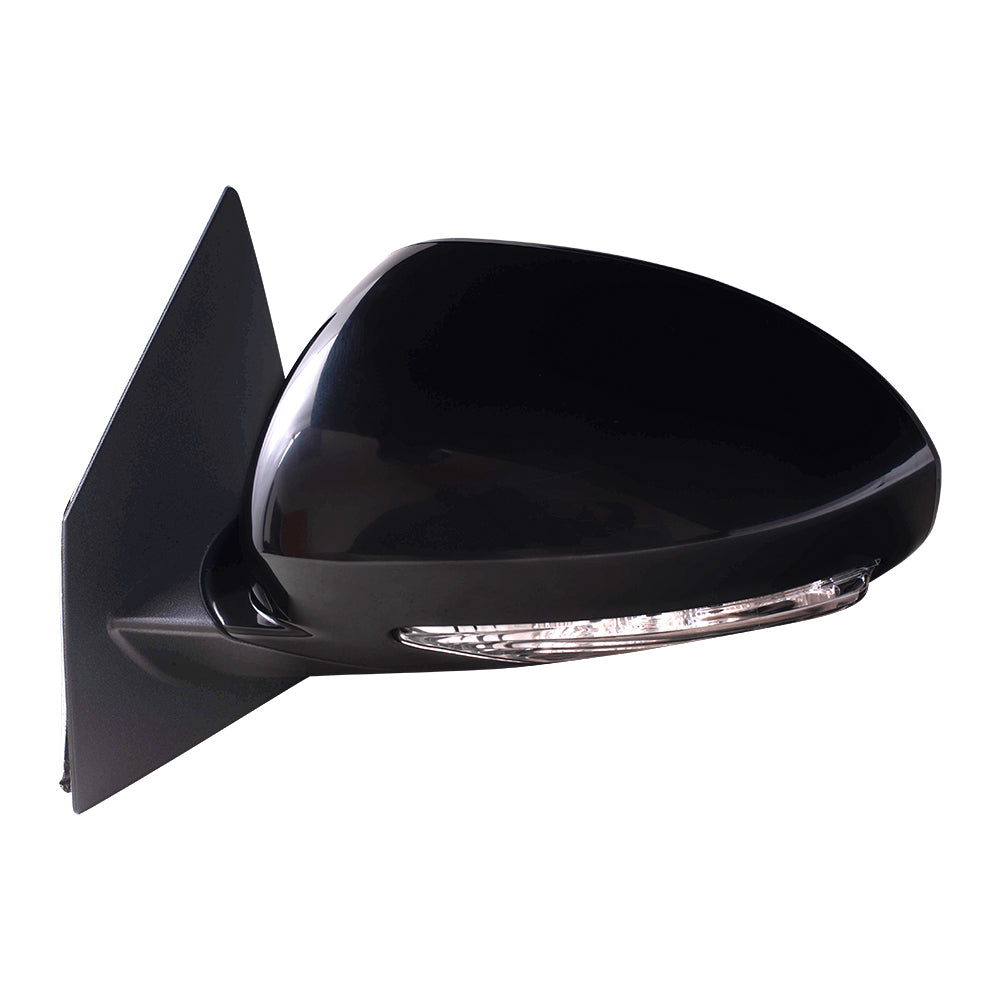 Brock Replacement Driver's and Passenger's Power Mirror Power Folding Heated w/ Signal BSD Memory Compatible with 13-17 Enclave