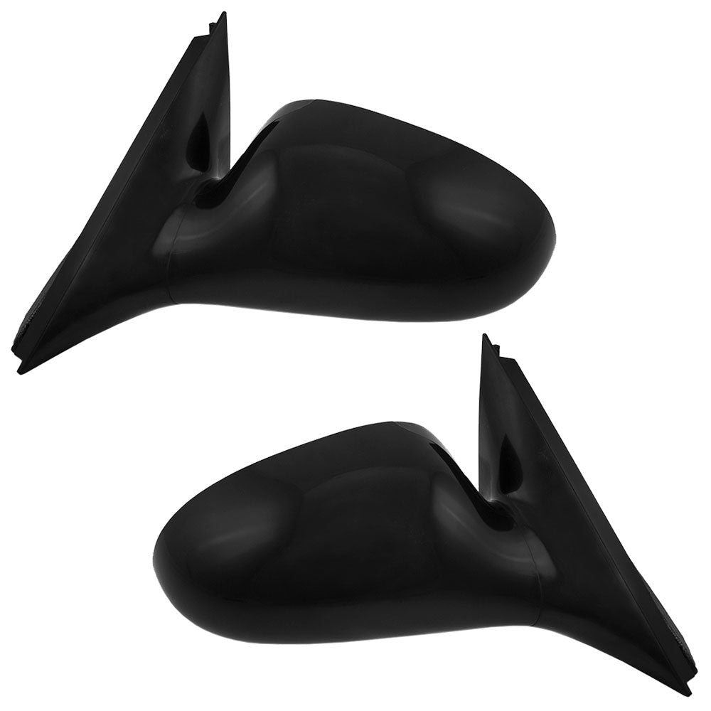 Brock Replacement Driver and Passenger Set Power Side Door Mirrors Heated Compatible with 2005-2009 LaCrosse 15886521 15886520