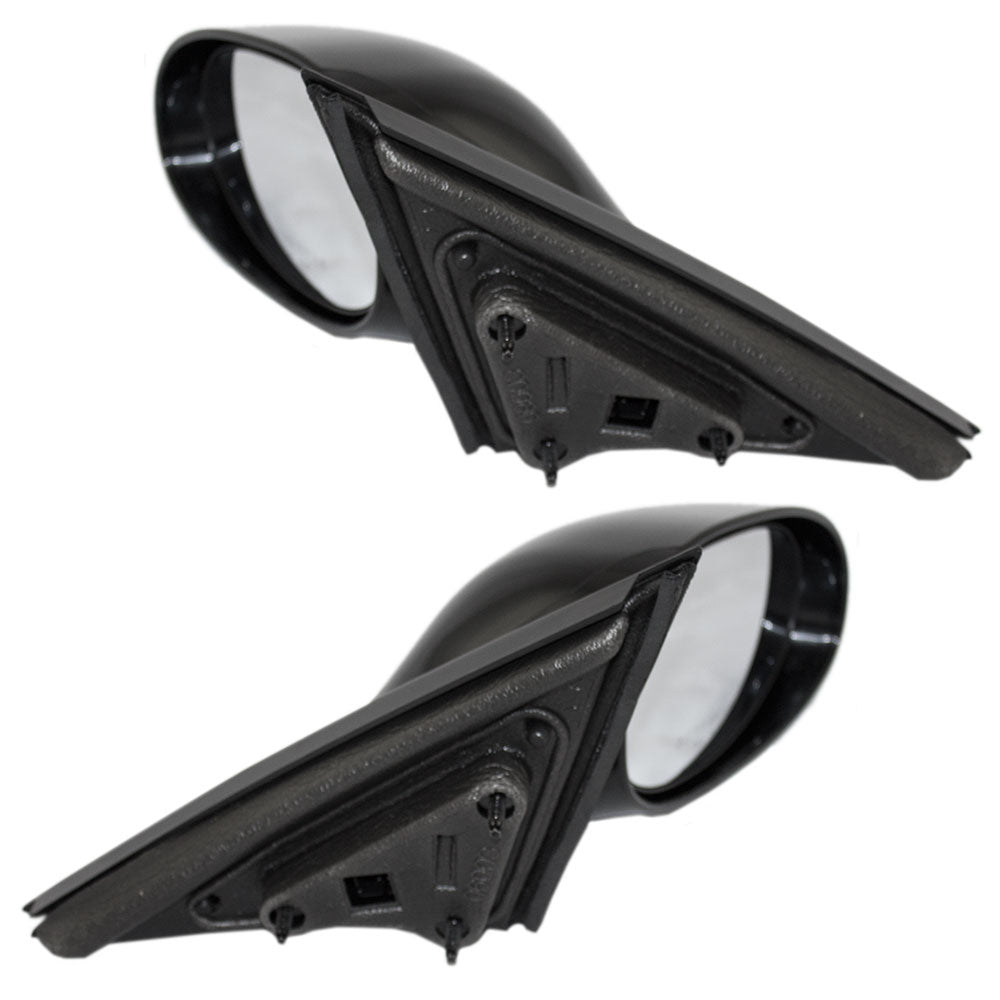 Brock Replacement Driver and Passenger Set Power Side Door Mirrors Heated Compatible with 2005-2009 LaCrosse 15886521 15886520