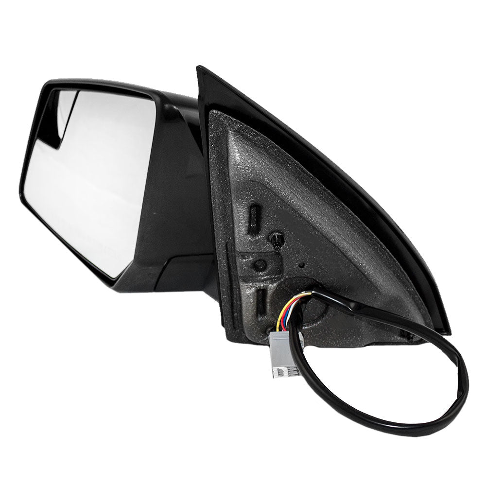Brock Replacement Driver Power Side Door Mirror Heated Signal Spotter Glass Compatible with Traverse Acadia Outlook 20879274