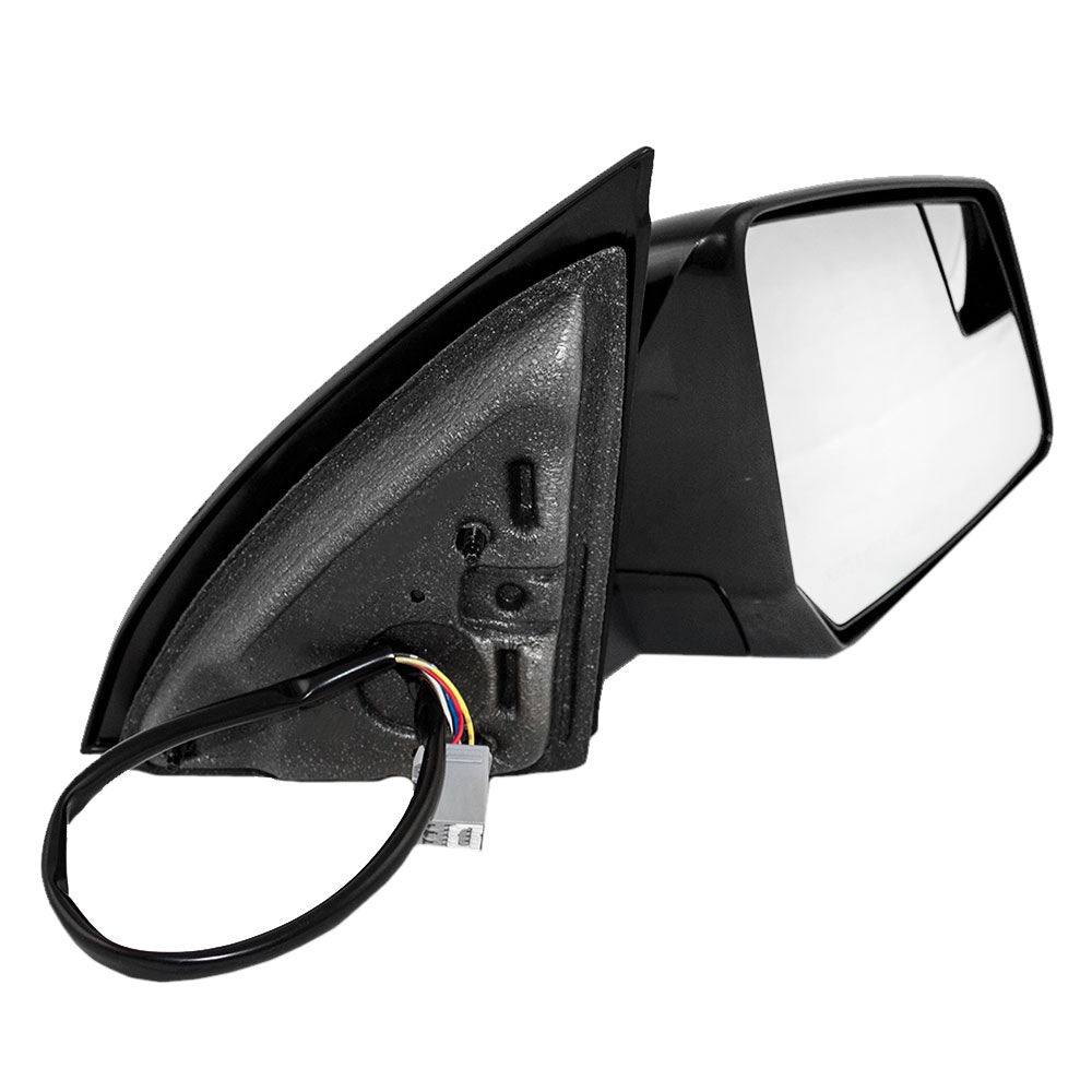 Brock Replacement Passenger Power Side Door Mirror Heated Signal Spotter Glass Compatible with Traverse Acadia Outlook 20879275