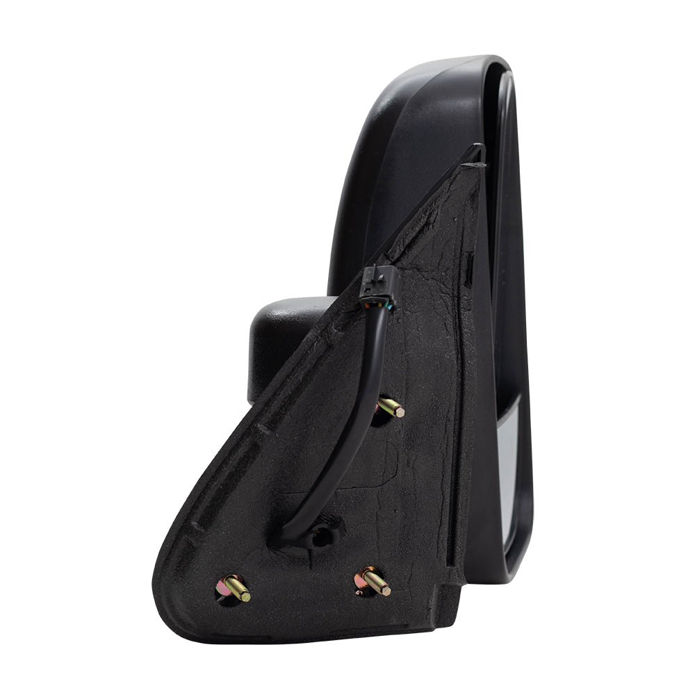 Brock Replacement Set Power Performance Upgrade Tow Mirror Heated Manual Telescopic Tow Arms Compatible with 1999-2002 Silverado Sierra Pickup Truck