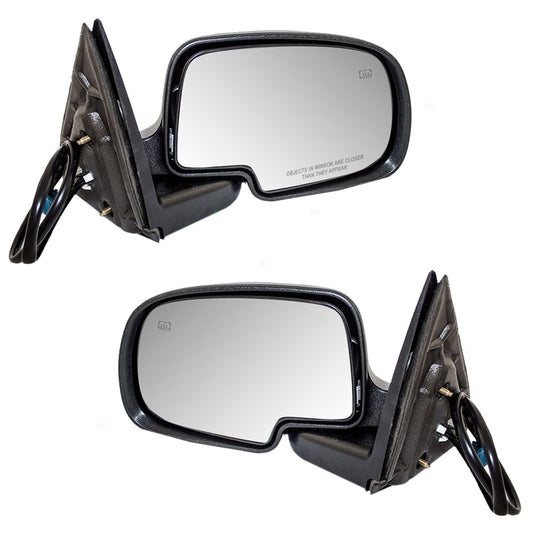 Power Door Mirrors Set fits 03-06 GMC Chevrolet SUV Pickup Pair Heated w/ Cover