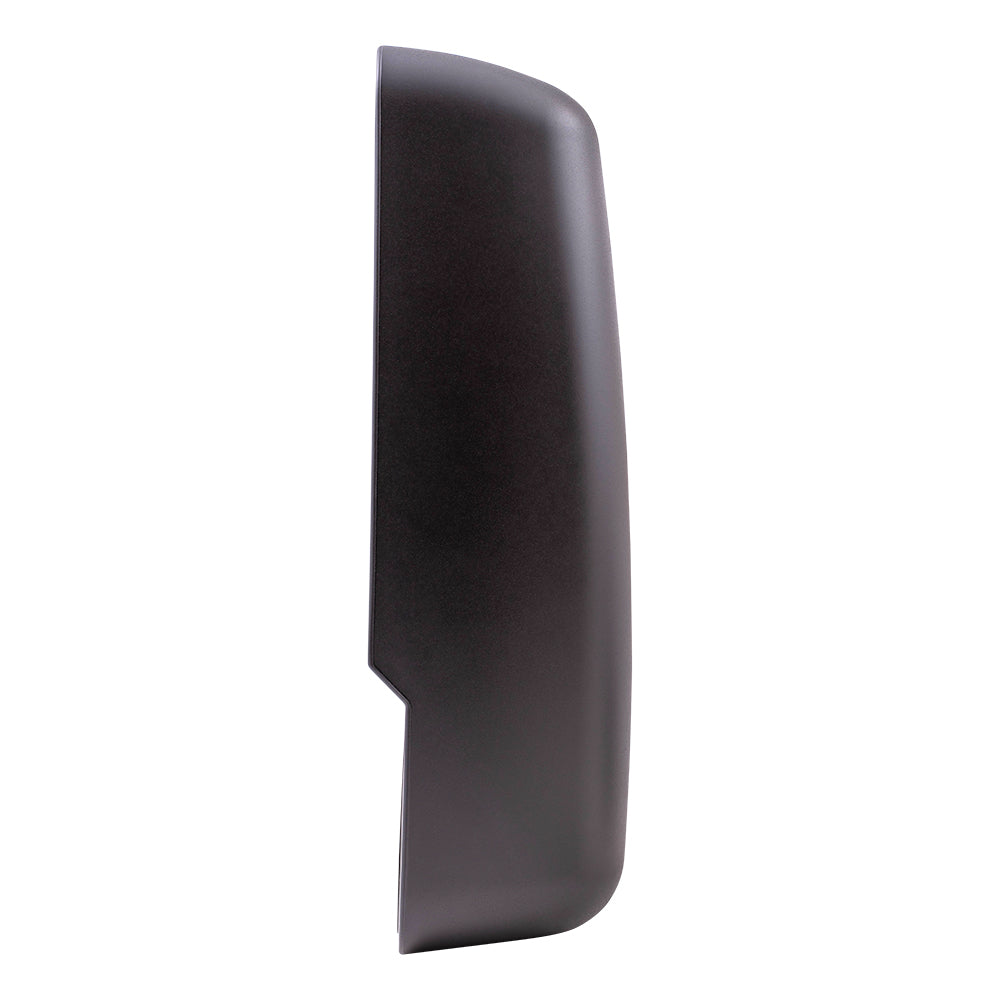 Power Door Mirror Textured Black With Marker Light Without Heat Driver Side Left For 2003-2009 Chevrolet Kodiak 2003-2009 GMC TopKick