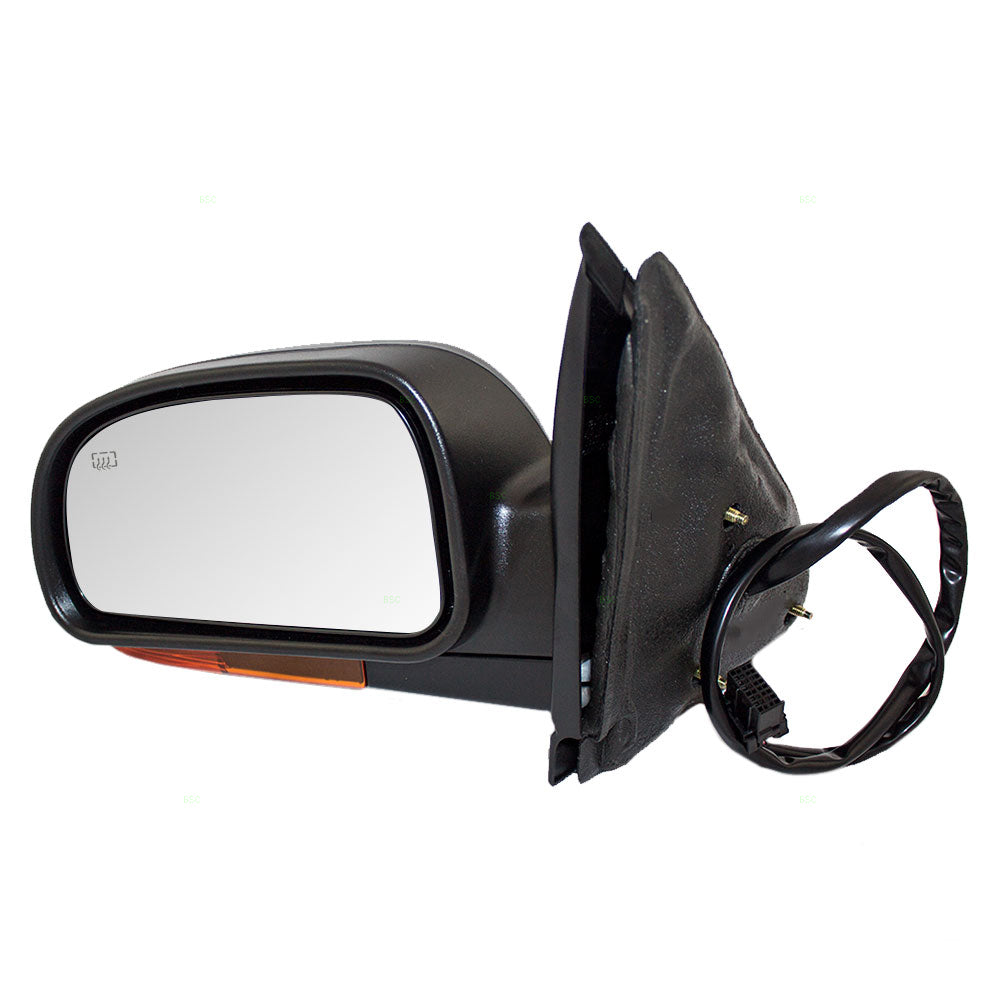 Power Mirror fits 2002-2003 Trailblazer Envoy Bravada Driver Heated Amber Signal