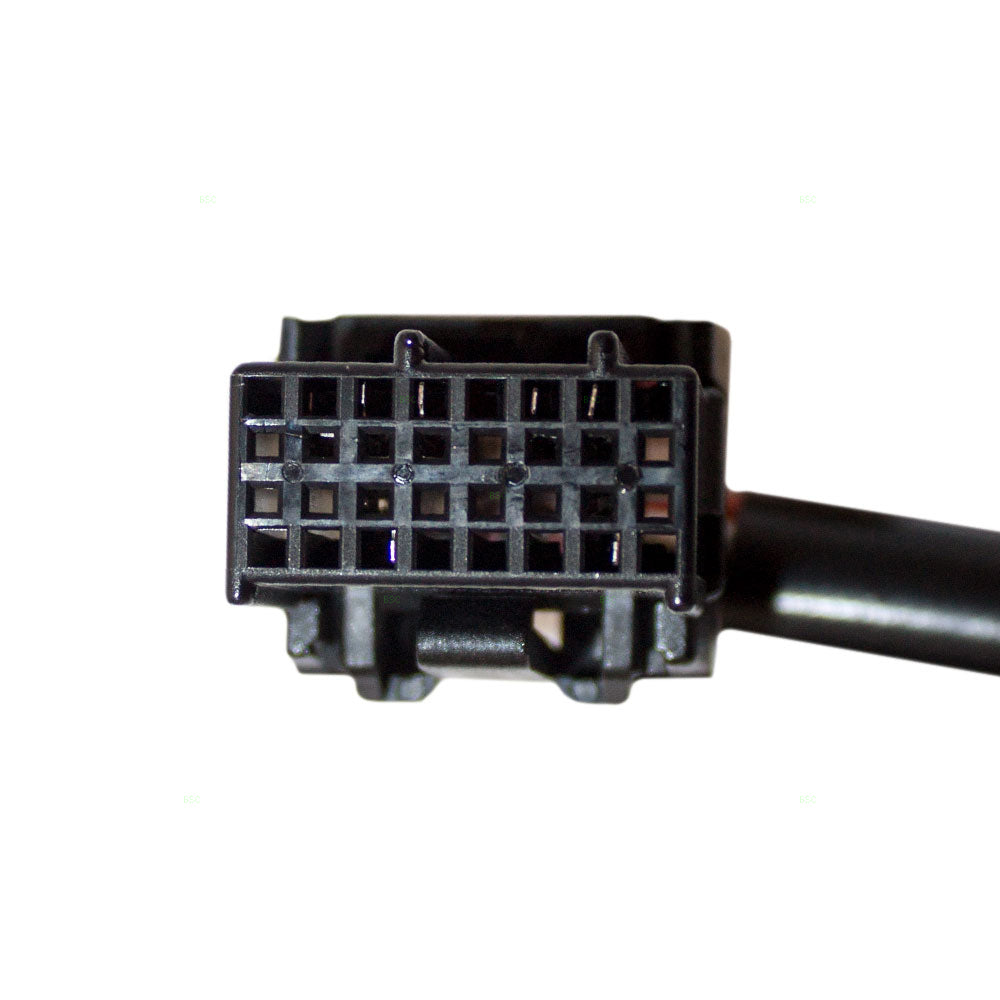 Brock Replacement Set Power Side Door Mirrors Heated Amber Signal Compatible with Trailblazer & EXT Bravada Envoy/Envoy XL