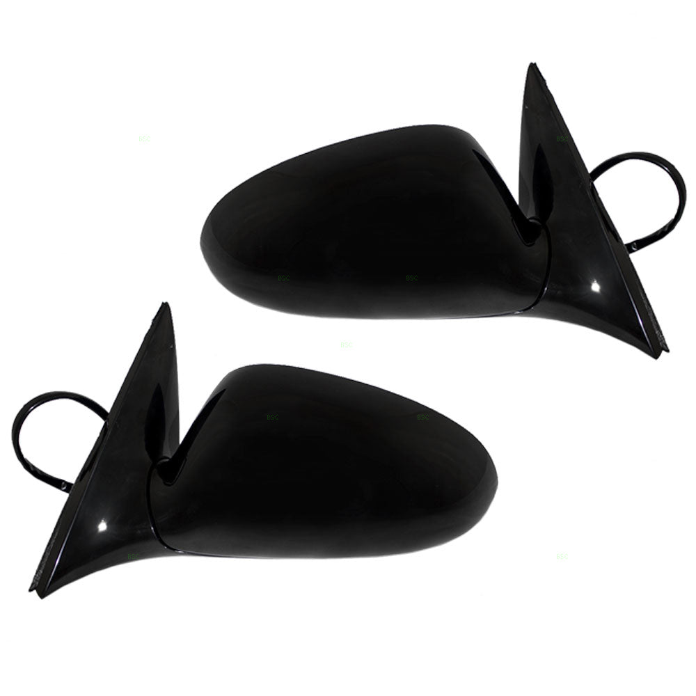 Brock Replacement Driver and Passenger Set Power Side Door Mirrors Heated Compatible with 1997-2002 Century Regal 10316927 10316926