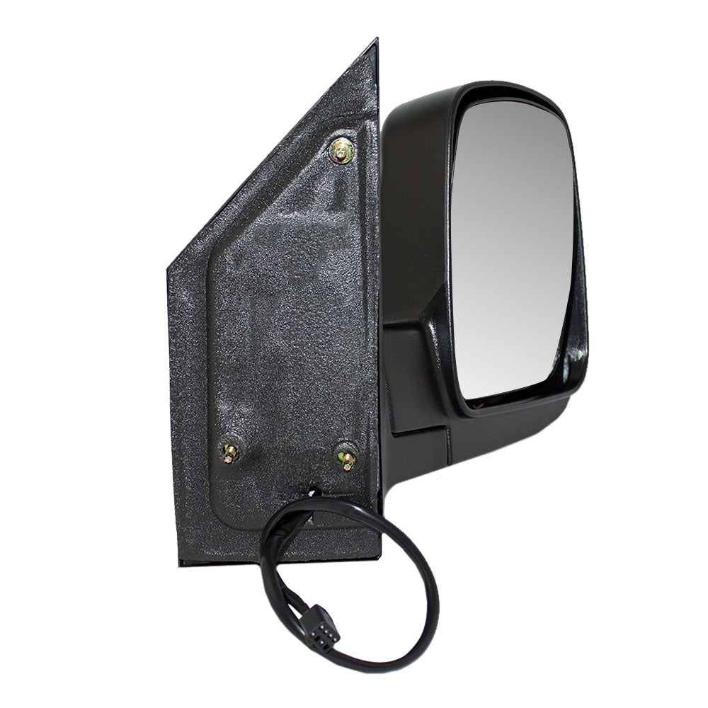Brock Replacement Passenger Power Side Door Mirror Heated Compatible with 2003-2007 Express Savana Van 15937981