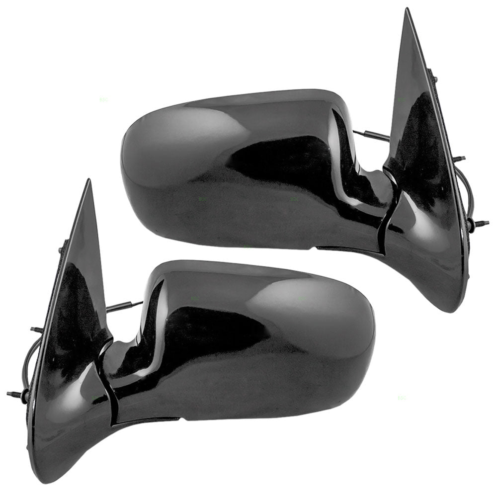 Brock Replacement Set Power Side Door Mirrors Heated Compatible with Uplander Trans Sport Relay Montana/SV6 Venture Silhouette Van
