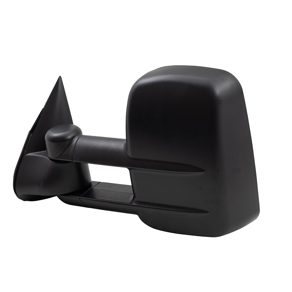 Brock Replacement Driver Telescopic Tow Power Performance Mirror Heated Compatible with 03-06 Silverado Sierra Avalanche Suburban Tahoe Yukon & XL