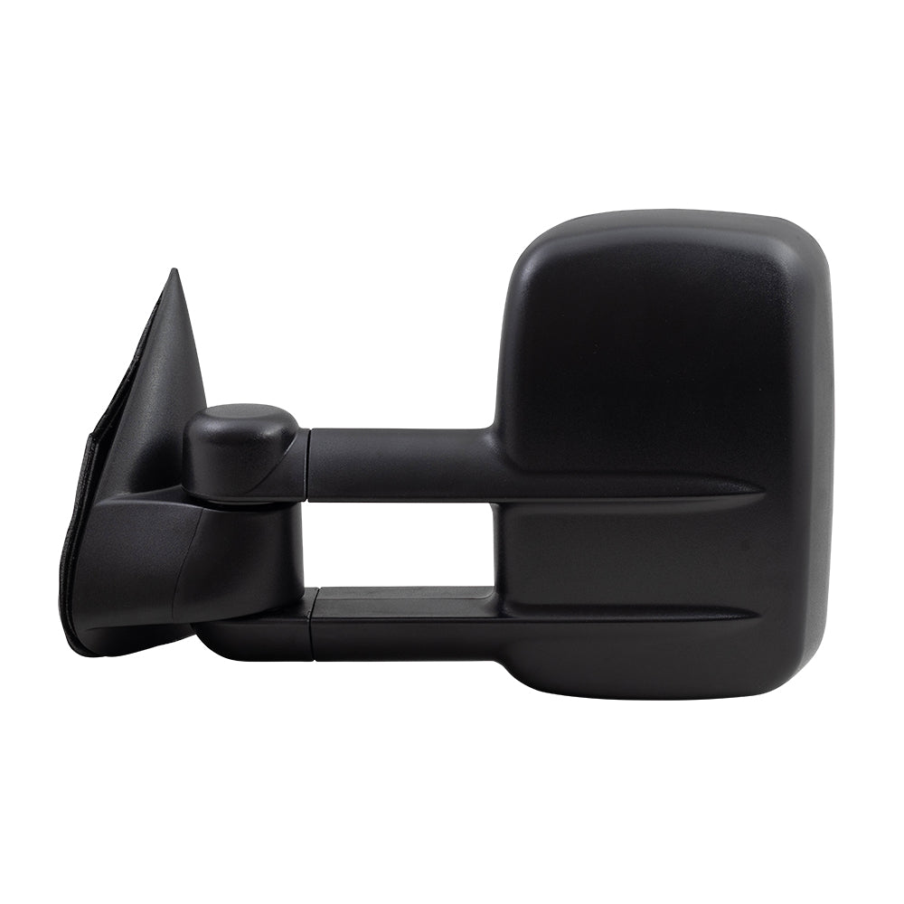 Brock Replacement Driver Telescopic Tow Power Performance Mirror Heated Compatible with 03-06 Silverado Sierra Avalanche Suburban Tahoe Yukon & XL