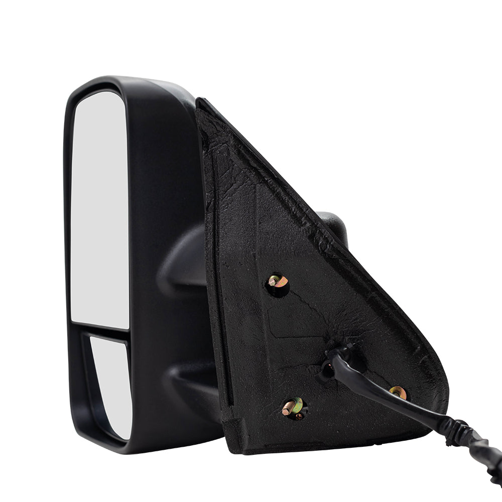 Brock Replacement Driver Telescopic Tow Power Performance Mirror Heated Compatible with 03-06 Silverado Sierra Avalanche Suburban Tahoe Yukon & XL