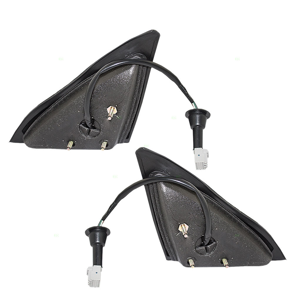 Brock Replacement Driver and Passenger Set Power Side Door Mirrors Heated Compatible with 2006-2011 Lucerne 25822567 25822566