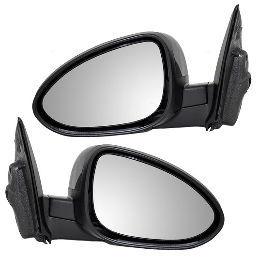 Brock Replacement Driver and Passenger Set Power Side Door Mirrors Heated Compatible with 12-19 Sonic 95205436 95205435