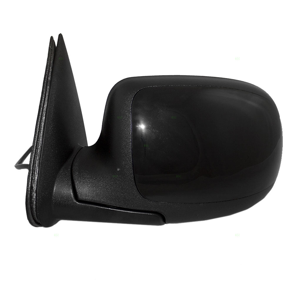 Power Mirror fits GMC Chevrolet Cadillac Pickup SUV Driver Side Heated Black Cap