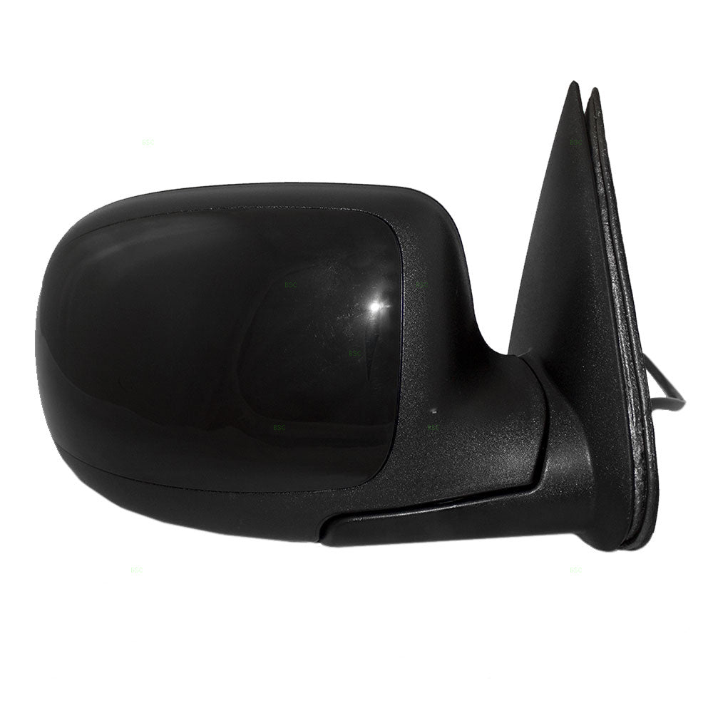 Brock Replacement Passenger Power Side Door Mirror Heated Compatible with 1999-2002 Silverado Sierra Pickup Truck