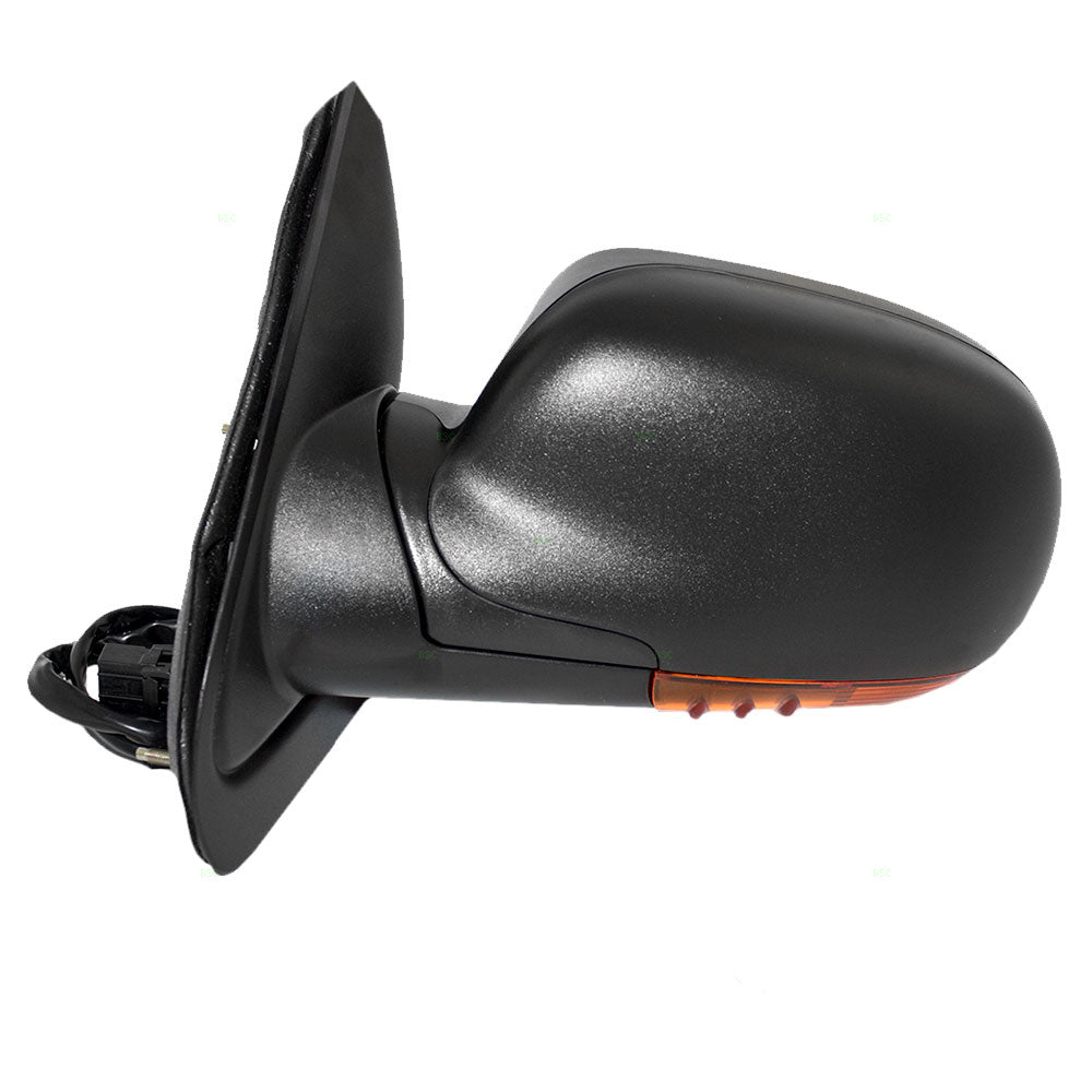 Brock Replacement Driver Power Side Door Mirror Heated Memory Amber Signal Compatible with Trailblazer Envoy Rainier 9-7X Ascender Bravada
