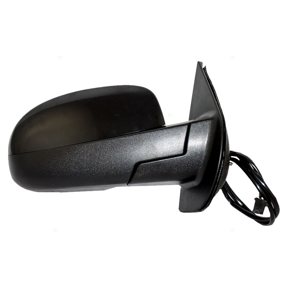 Brock Replacement Passenger Power Side Door Mirror Heated w/ Cover Compatible with 2007-2013 Silverado Sierra Avalanche Pickup Escalade ESV
