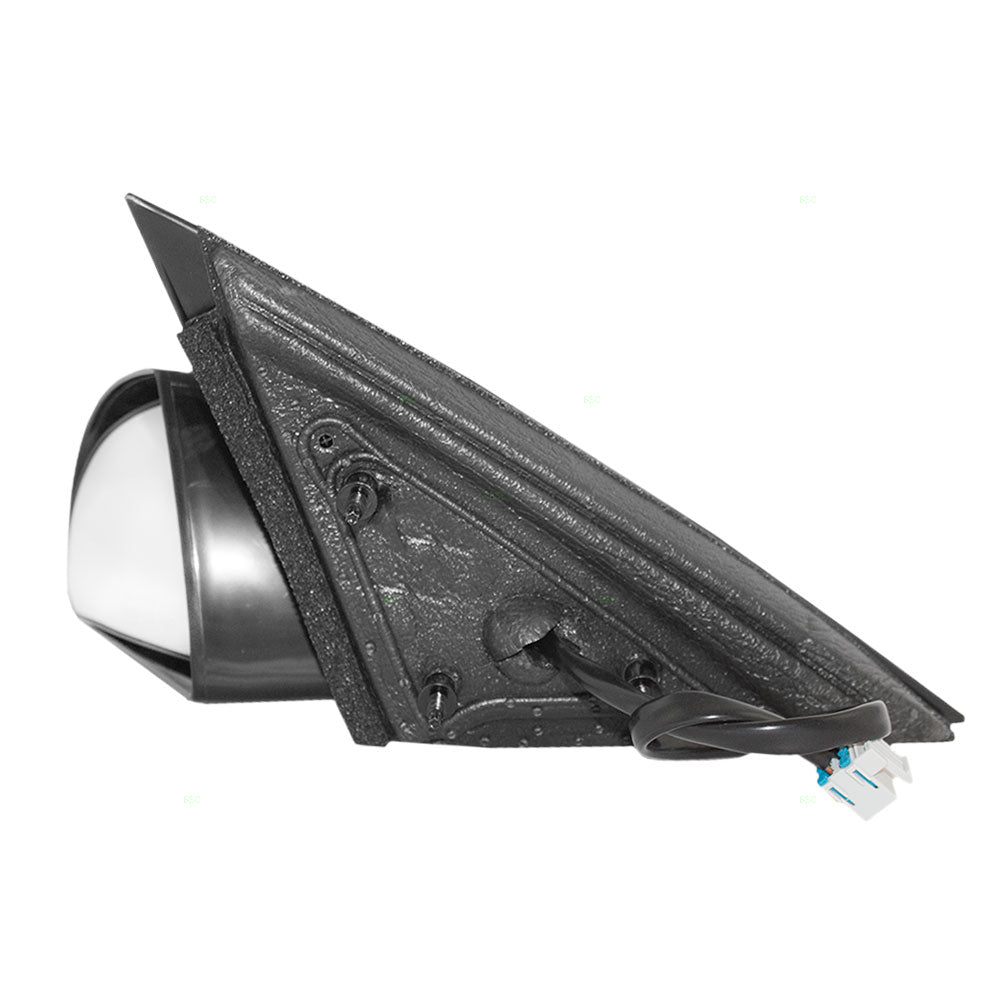 Brock Replacement Driver Power Side Door Mirror Heated Textured Base Compatible with 06-13 Impala & 14-16 Impala Limited 25836101