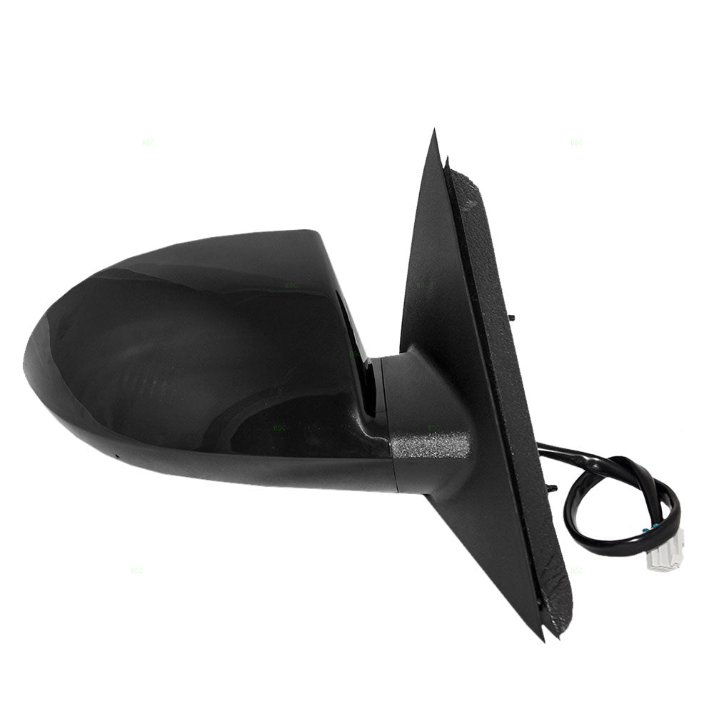 Brock Replacement Passenger Power Side Door Mirror Heated Textured Base Compatible with 06-13 Impala & 14-16 Impala Limited 25947196