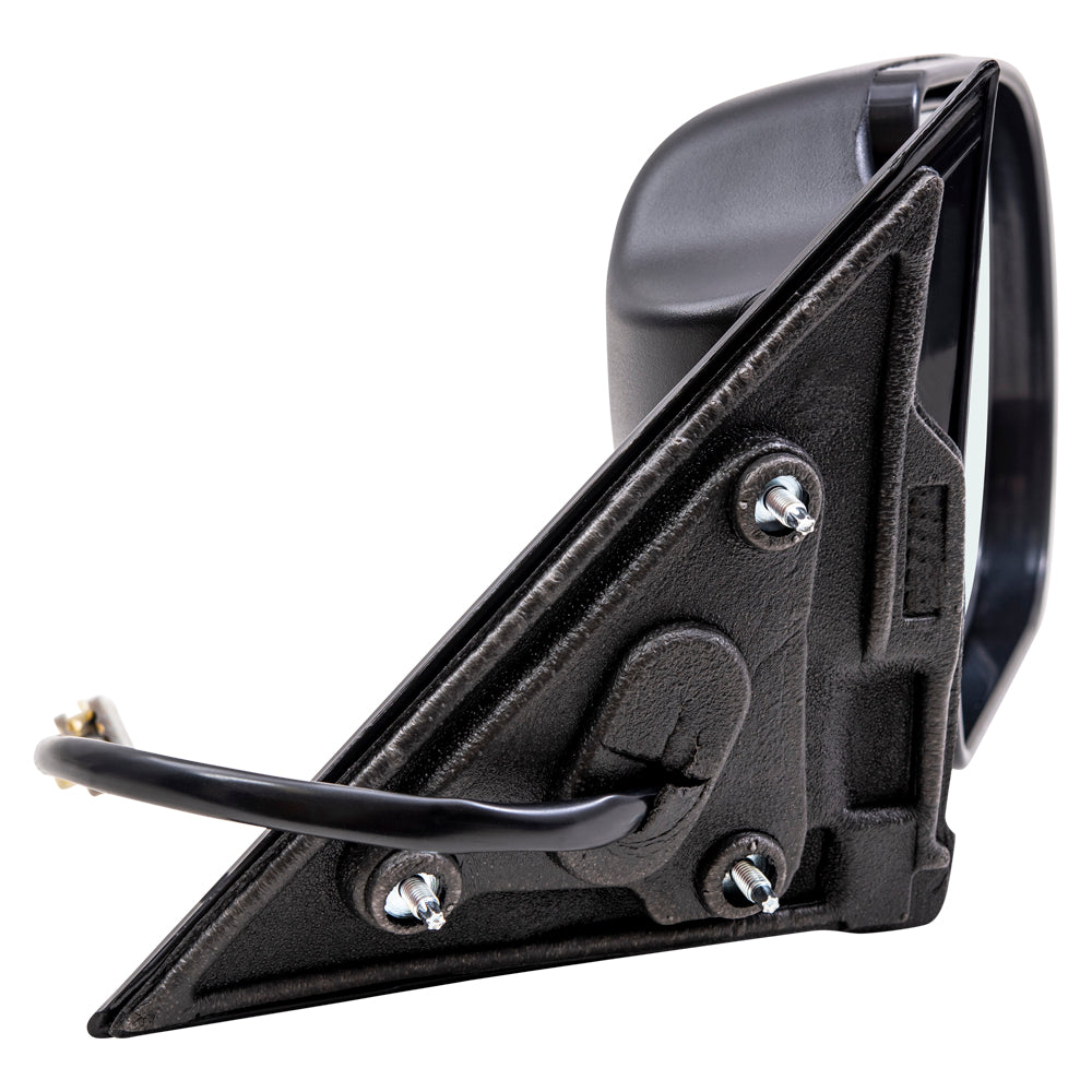 Brock Replacement Set Power Side Door Mirrors Heated w/ Plastic Base Compatible with Blazer Jimmy Envoy Bravada Sonoma S10 Pickup