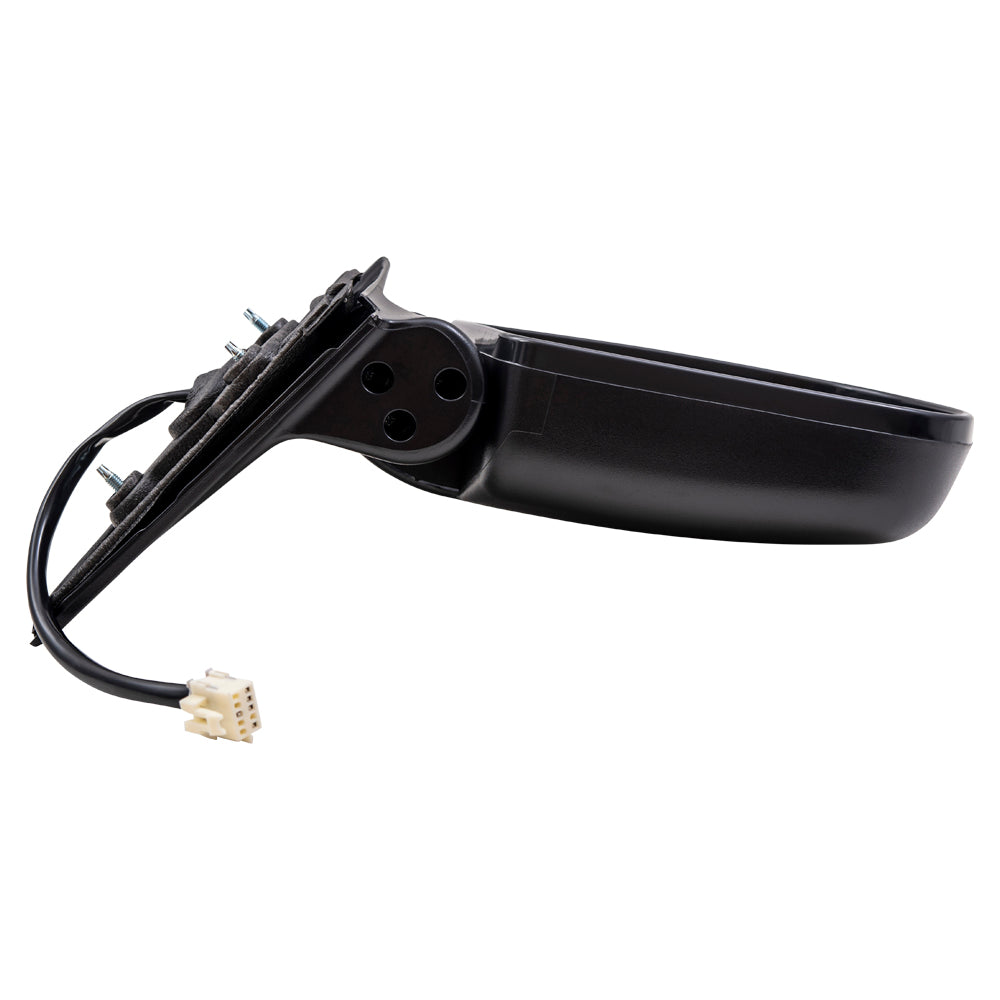 Brock Replacement Set Power Side Door Mirrors Heated w/ Plastic Base Compatible with Blazer Jimmy Envoy Bravada Sonoma S10 Pickup