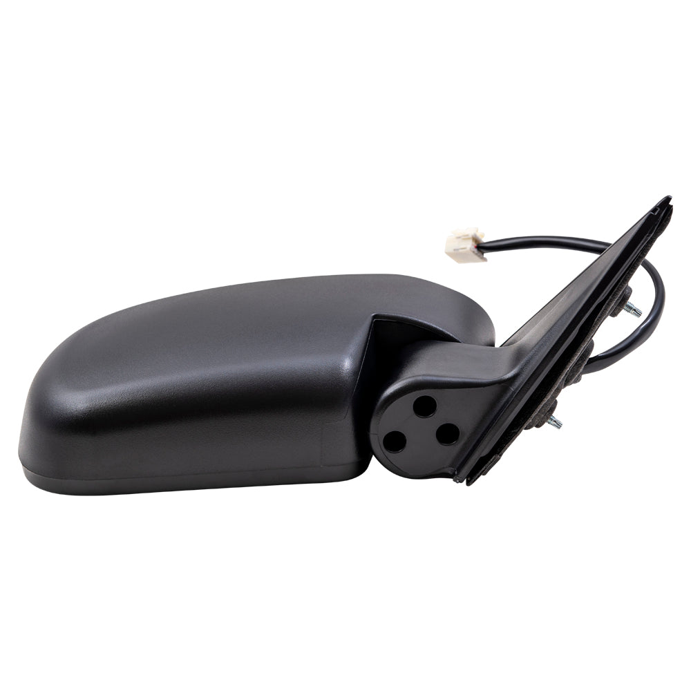 Brock Replacement Set Power Side Door Mirrors Heated w/ Plastic Base Compatible with Blazer Jimmy Envoy Bravada Sonoma S10 Pickup