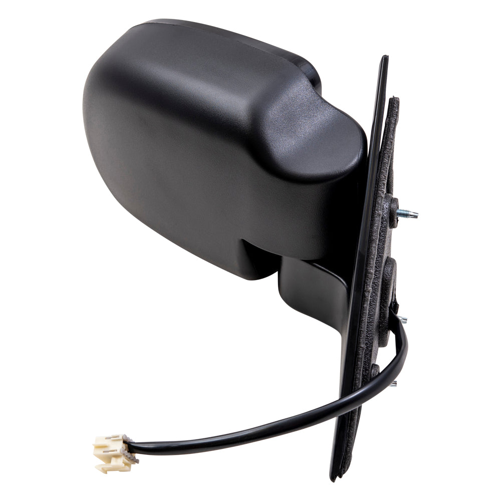 Brock Replacement Set Power Side Door Mirrors Heated w/ Plastic Base Compatible with Blazer Jimmy Envoy Bravada Sonoma S10 Pickup