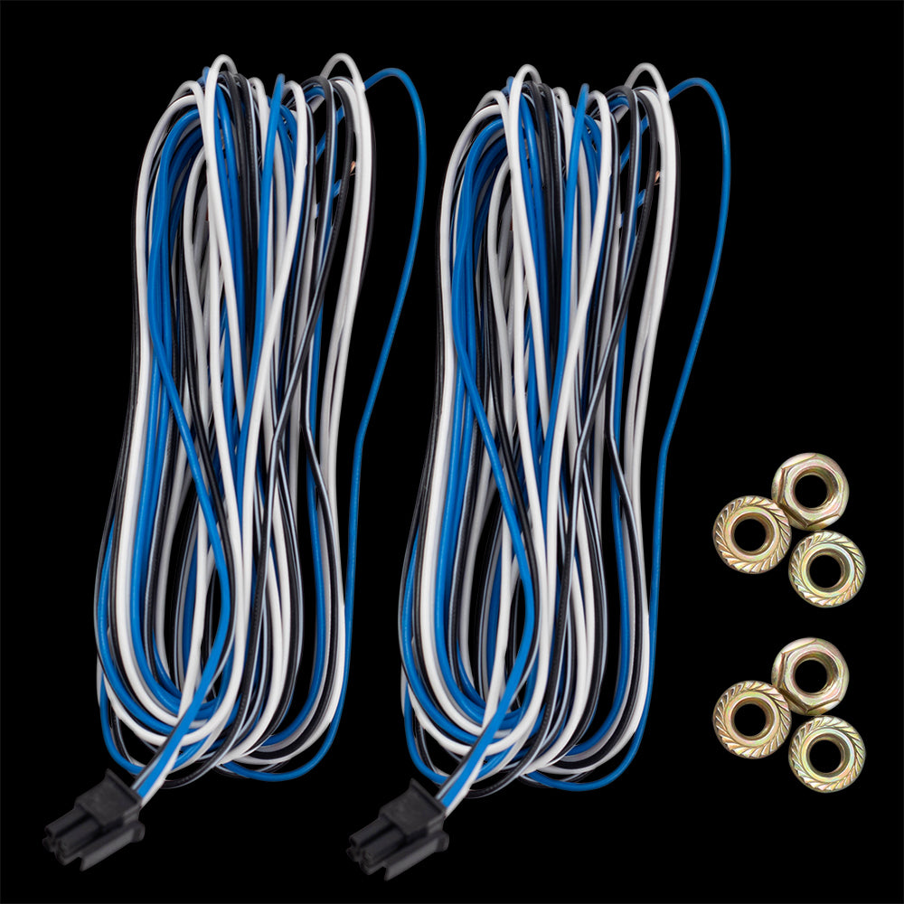 Brock Replacement Set Performance Upgrade Power Mirrors Heated Telescopic Tow Amber External Signal Compatible with 99-02 Silverado Sierra Avalanche Suburban Yukon/XL Escalade