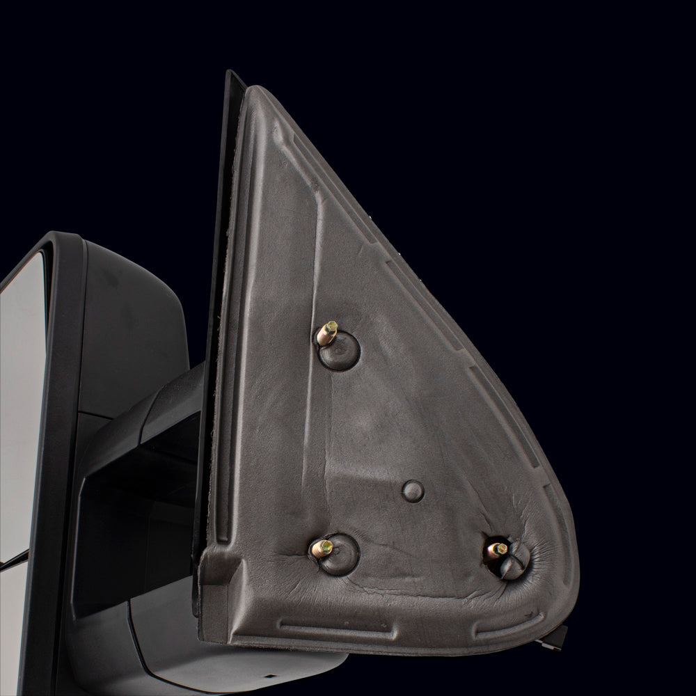 Brock Replacement Set Performance Upgrade Power Mirrors Heated Telescopic Tow Amber External Signal Compatible with 99-02 Silverado Sierra Avalanche Suburban Yukon/XL Escalade