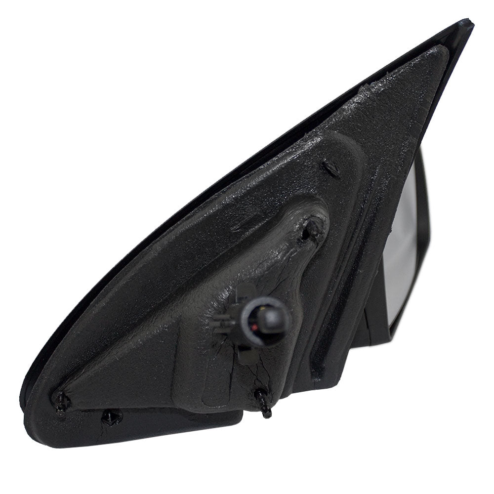 Brock Replacement Passenger Manual Remote Side Door Mirror Textured Compatible with Cobalt G5 Coupe 15943864