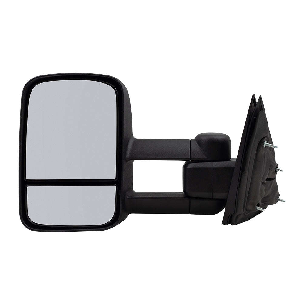 Manual Mirror fits 14-18 Silverado Sierra 19 LD/Limited Driver Telescopic Tow