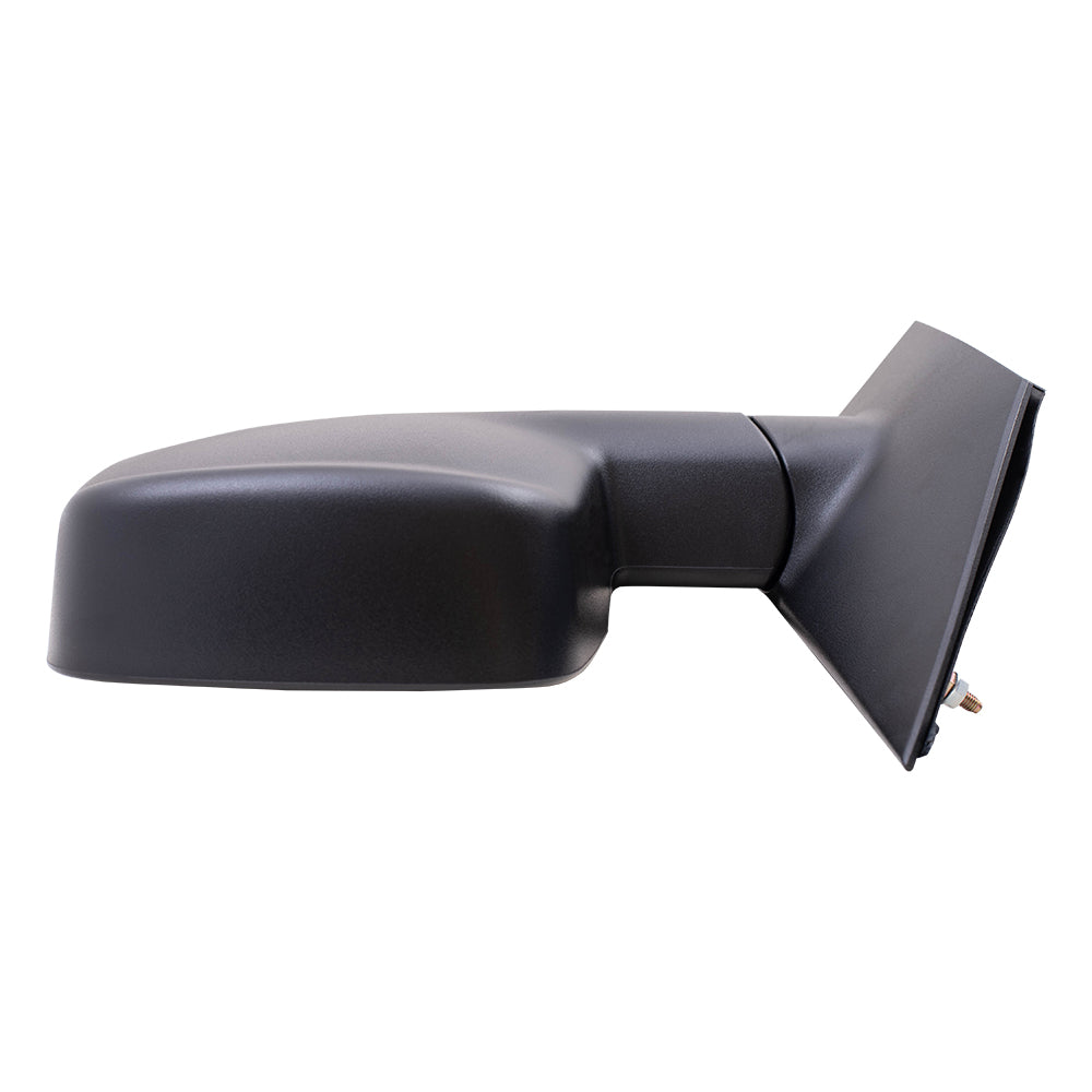 Brock Replacement Driver Manual Side Door Mirror Textured Compatible with 2003-2007 Express Savana Van 15937986