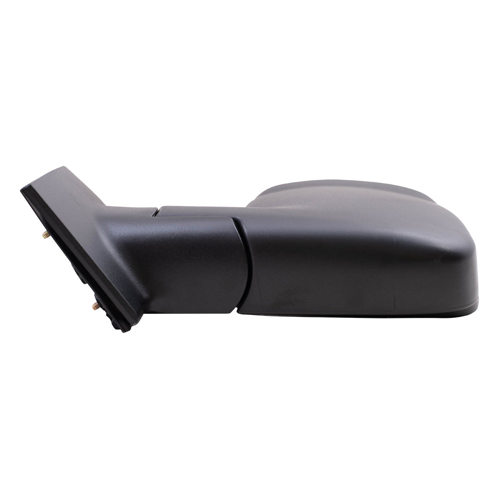 Brock Replacement Driver Manual Side Door Mirror Textured Compatible with 2003-2007 Express Savana Van 15937986