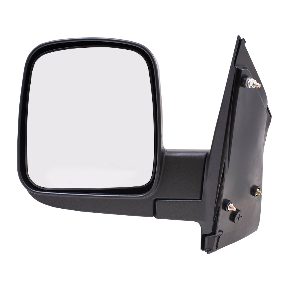 Brock Replacement Driver Manual Side Door Mirror Textured Compatible with 2003-2007 Express Savana Van 15937986
