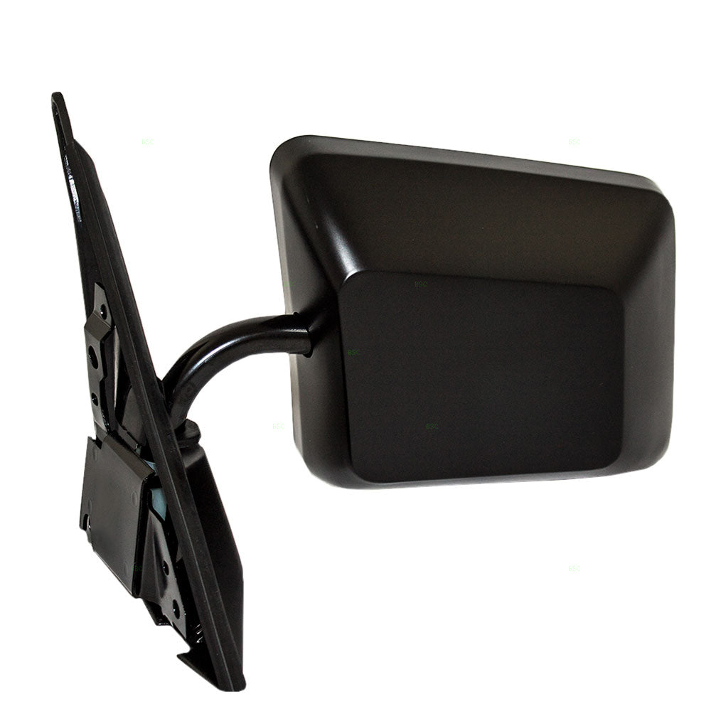 Brock Replacement Driver Manual Side Door Mirror Below Eyeline Compatible with S10/S15 Pickup Truck Blazer/Jimmy Syclone