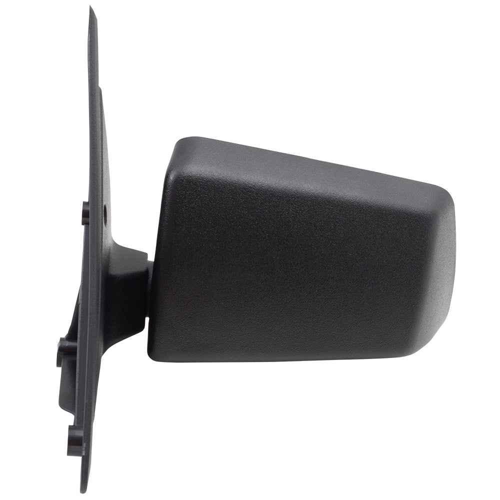 Brock Replacement Driver Manual Side Door Mirror Type Textured Compatible with 1985-1993 S10 Pickup Truck Blazer 15675113