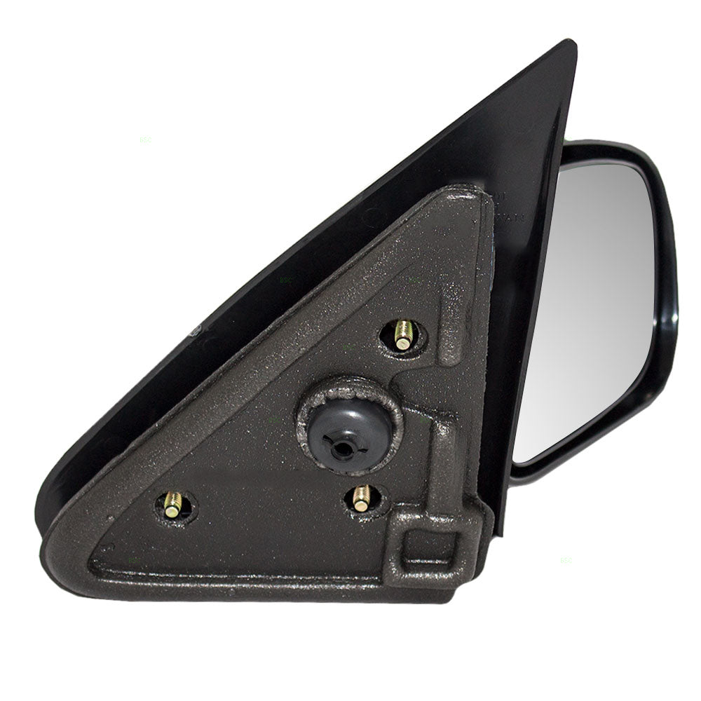 Brock Replacement Passenger Manual Side Door Mirror Compatible with 1995-2005 Cavalier Sunfire Coupe 22728847